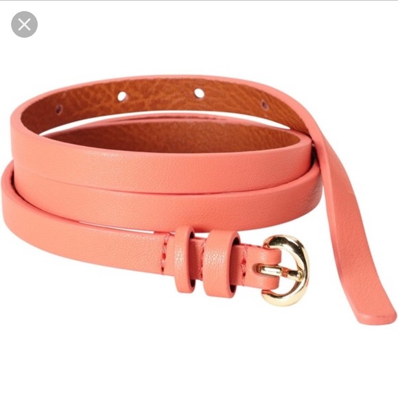 Coral pink belt Clearance